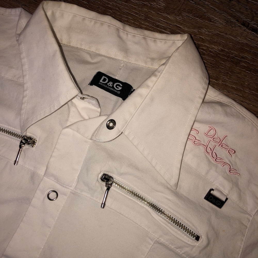 💕D&G vntg button up💕